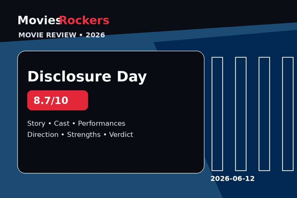 Disclosure Day review on MoviesRockers