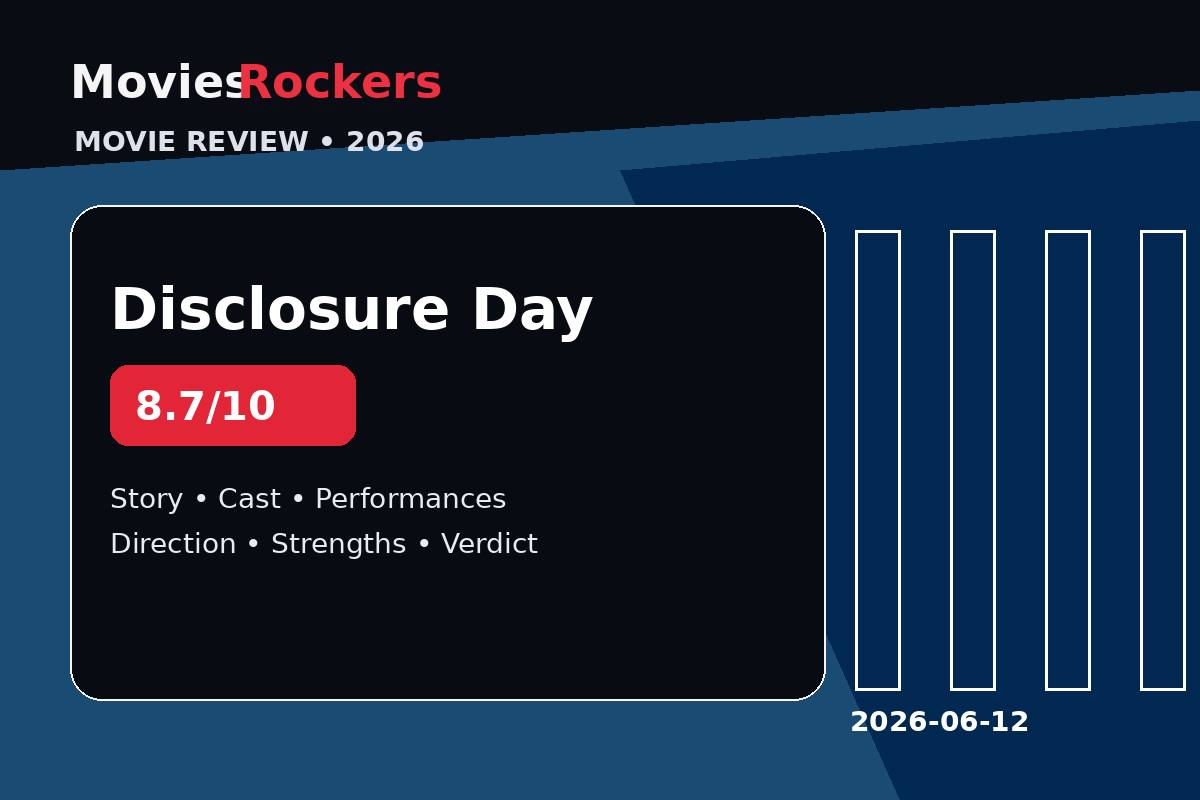 Disclosure Day review on MoviesRockers