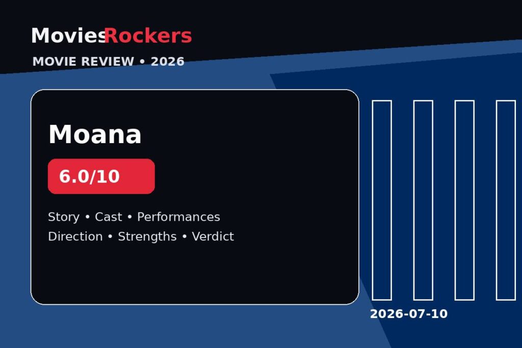 Moana review on MoviesRockers