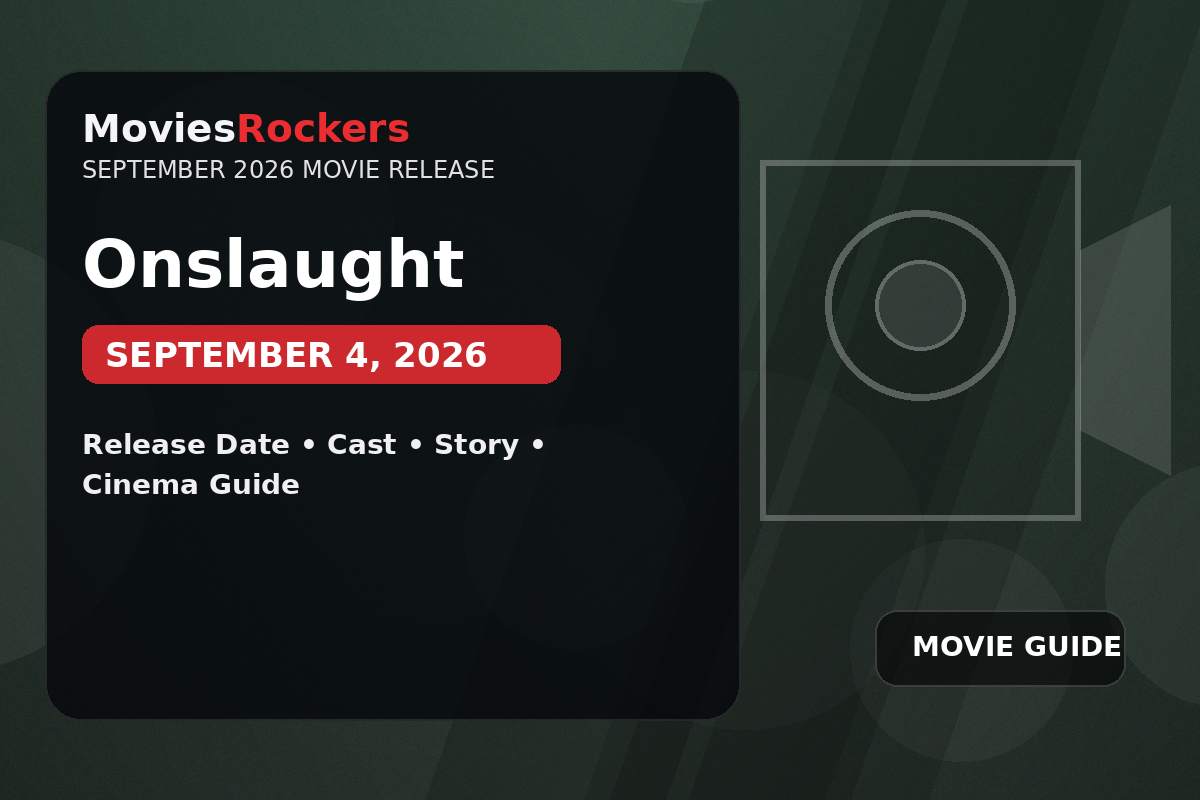 Onslaught September 2026 movie release guide