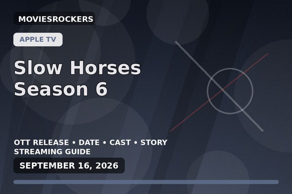 Slow Horses Season 6 OTT release featured image