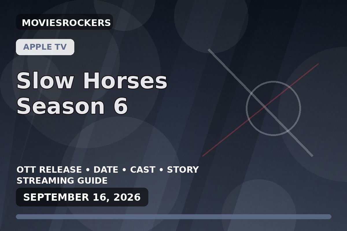 Slow Horses Season 6 OTT release featured image