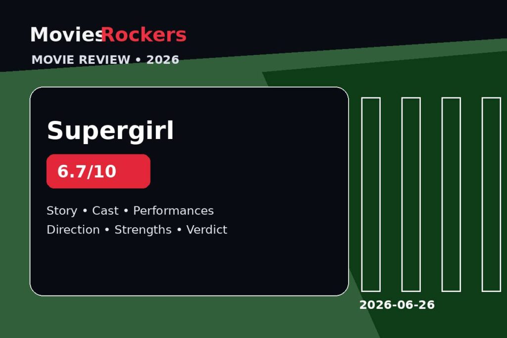 Supergirl review on MoviesRockers