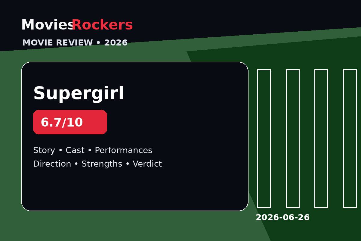 Supergirl review on MoviesRockers