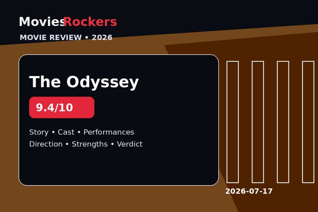 The Odyssey review on MoviesRockers