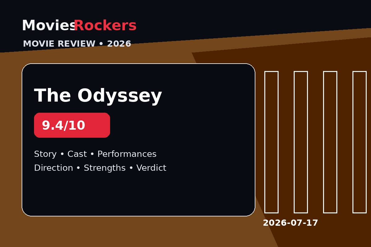The Odyssey review on MoviesRockers