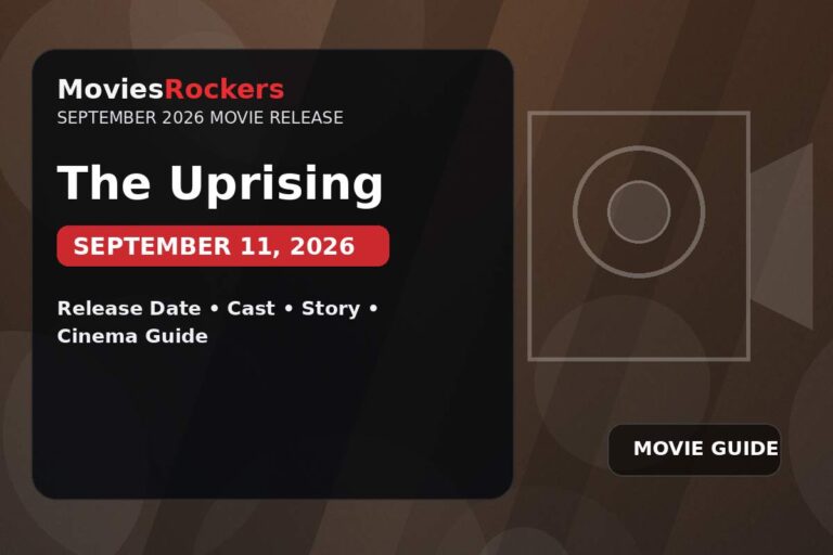 The Uprising September 2026 movie release guide
