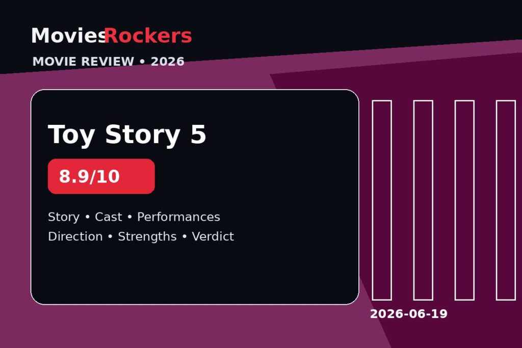 Toy Story 5 review on MoviesRockers