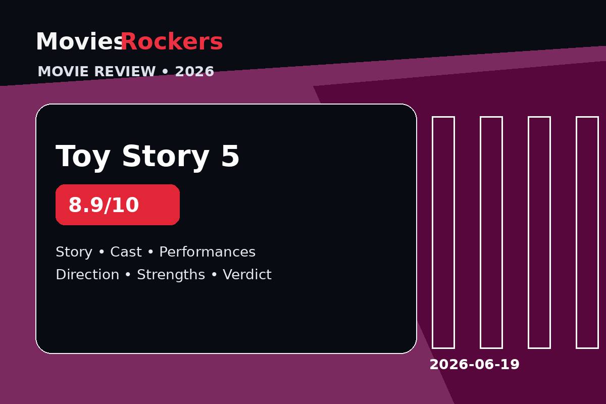 Toy Story 5 review on MoviesRockers